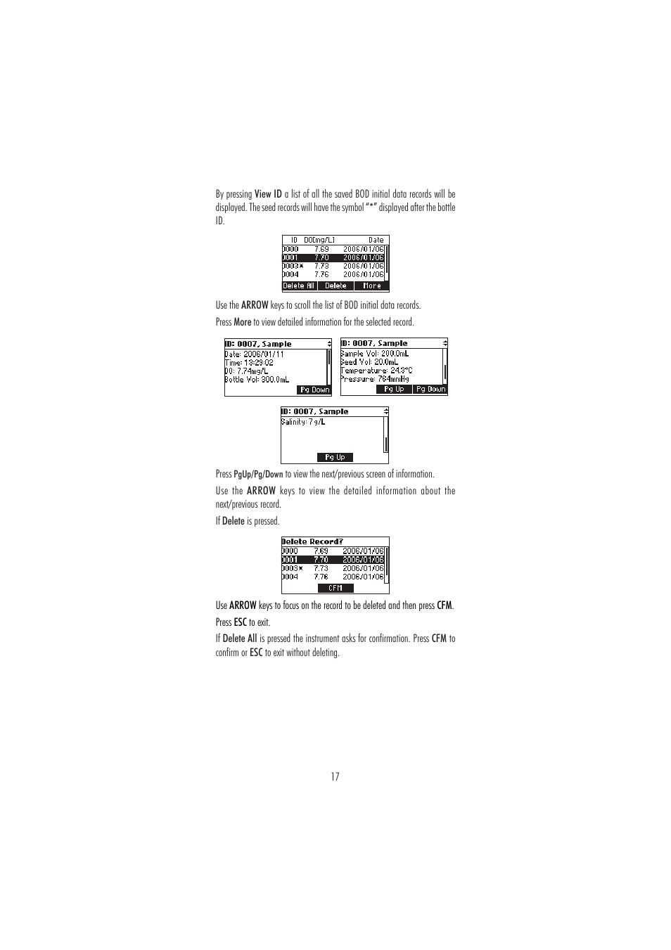 Hanna Instruments HI 98186 User Manual | Page 17 / 68