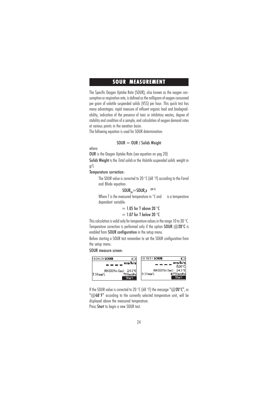 Hanna Instruments HI 98186 User Manual | Page 24 / 68