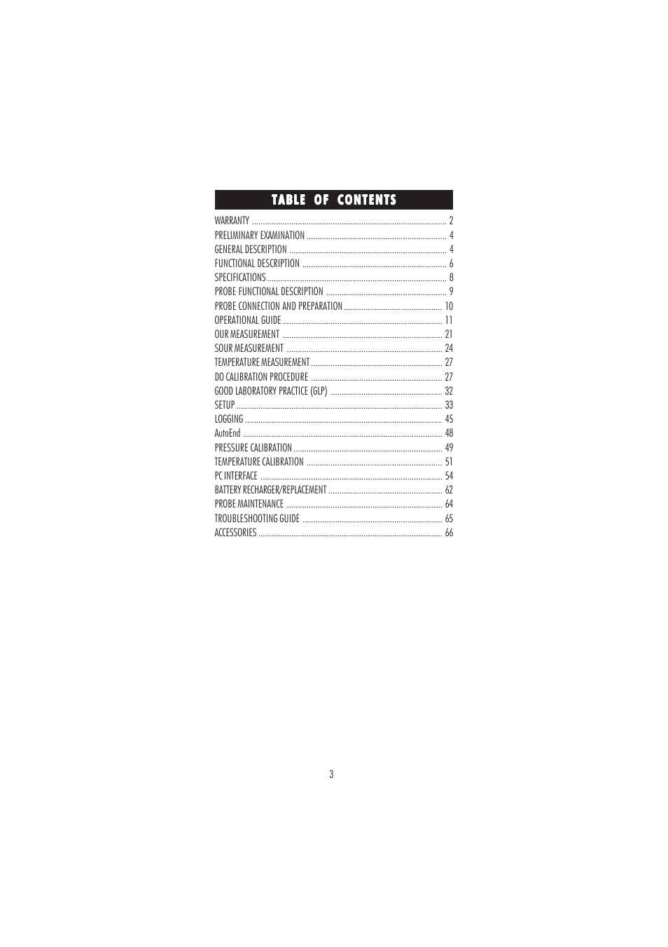 Hanna Instruments HI 98186 User Manual | Page 3 / 68