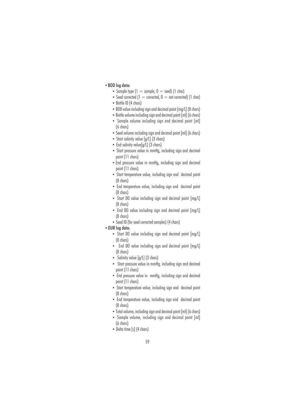 Hanna Instruments HI 98186 User Manual | Page 59 / 68