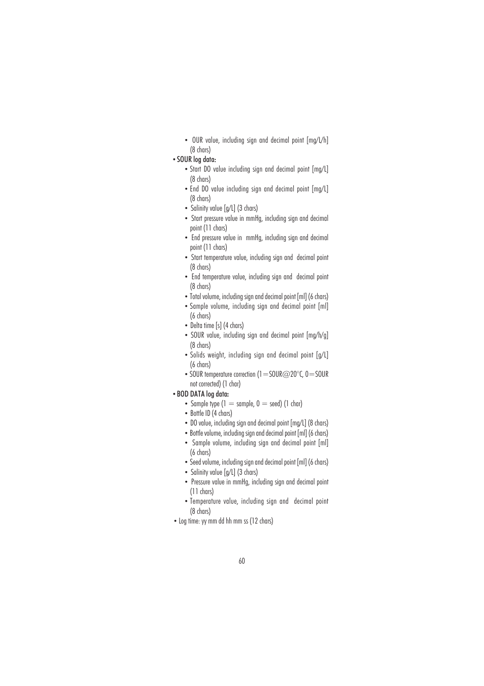 Hanna Instruments HI 98186 User Manual | Page 60 / 68