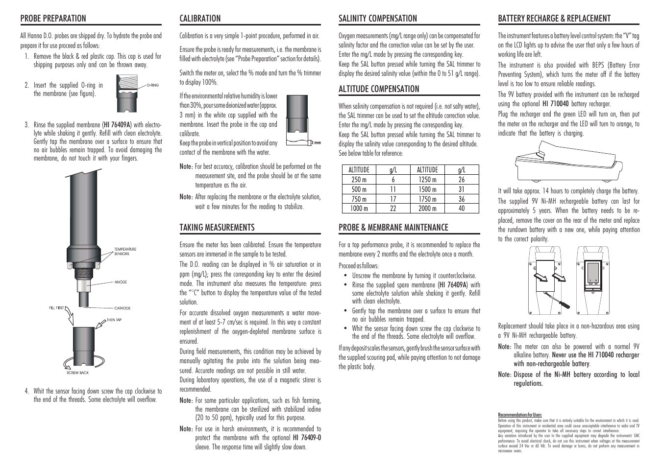 Hanna Instruments HI 9147-04 User Manual | Page 2 / 2