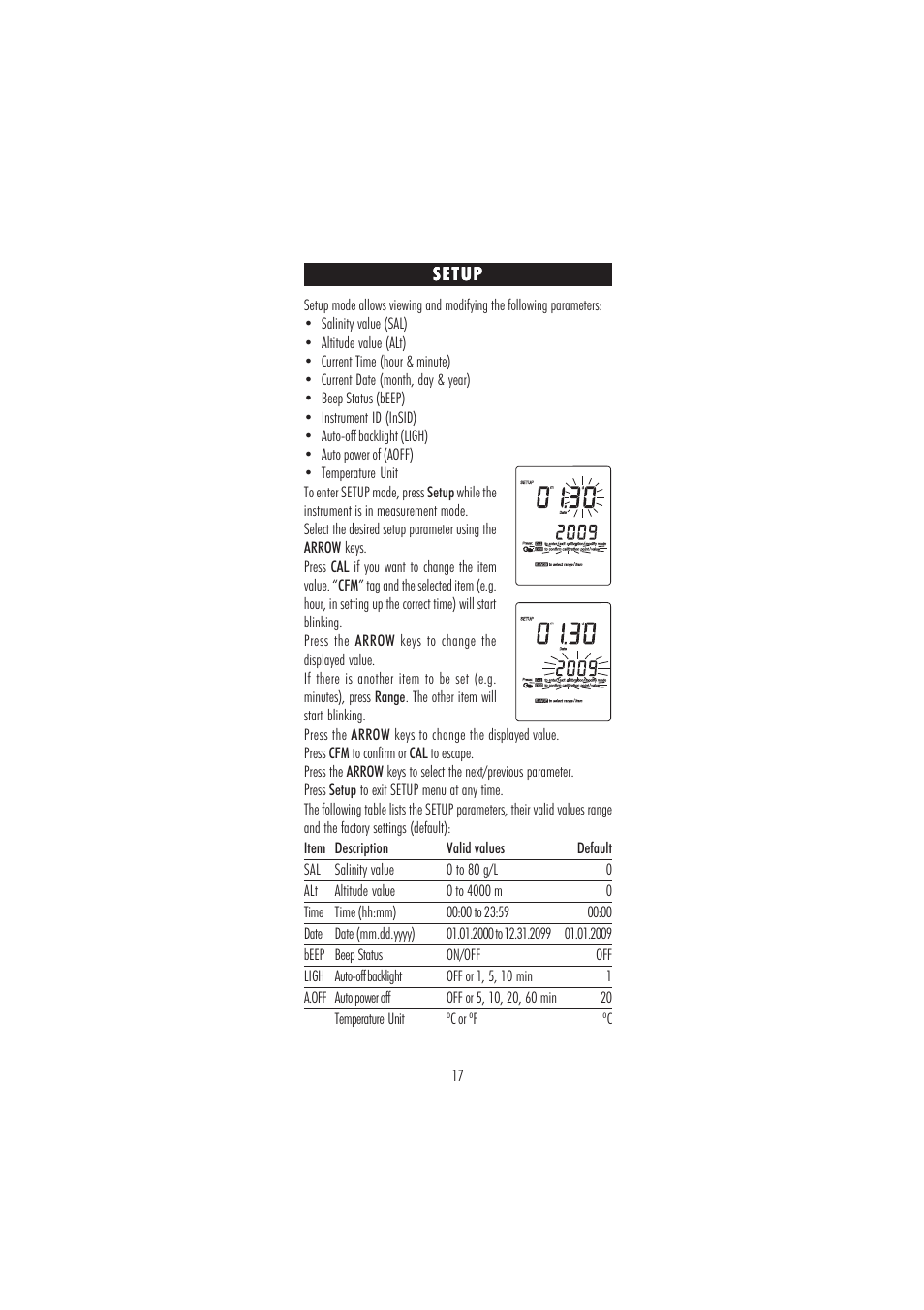 Hanna Instruments HI 9146 User Manual | Page 17 / 28