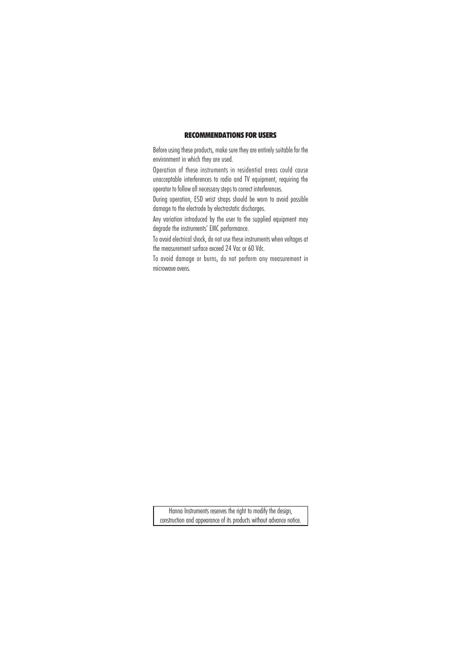 Hanna Instruments HI 9146 User Manual | Page 27 / 28