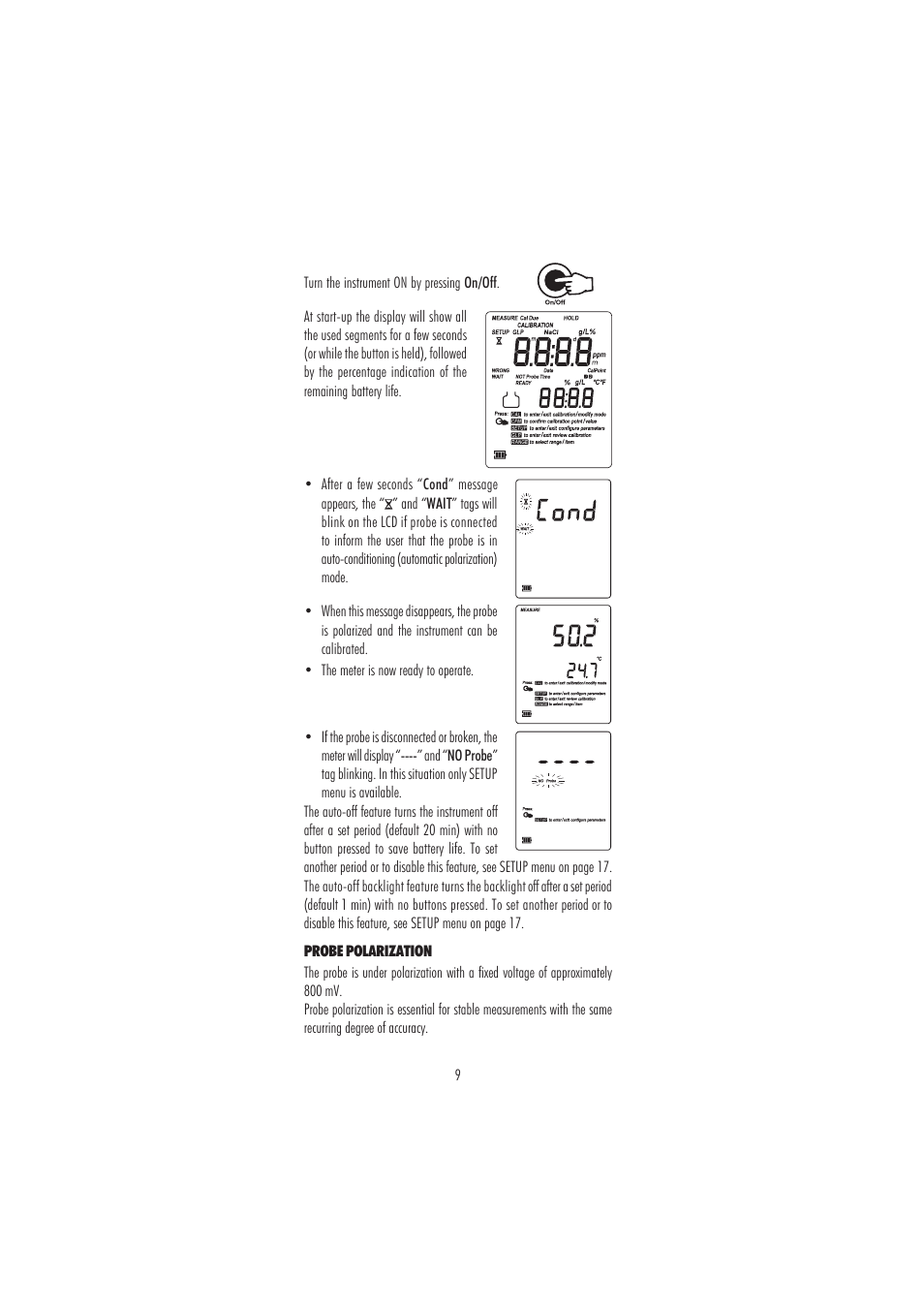 Hanna Instruments HI 9146 User Manual | Page 9 / 28