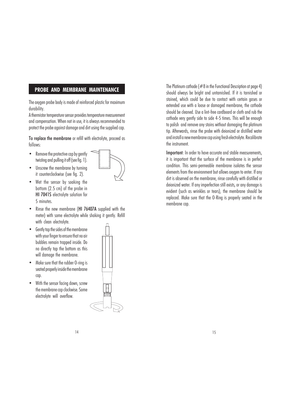 Hanna Instruments HI 9142 User Manual | Page 15 / 22