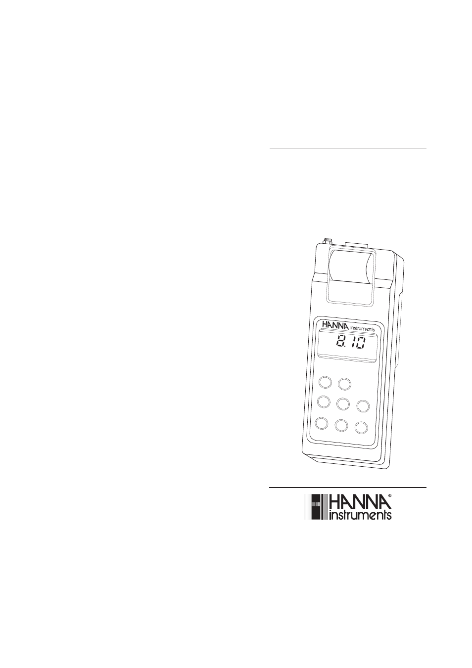 Hanna Instruments HI 9141 User Manual | 19 pages