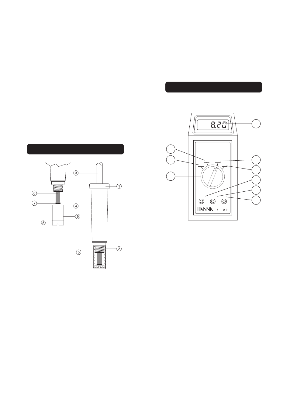 Hanna Instruments HI 8043 User Manual | Page 3 / 13