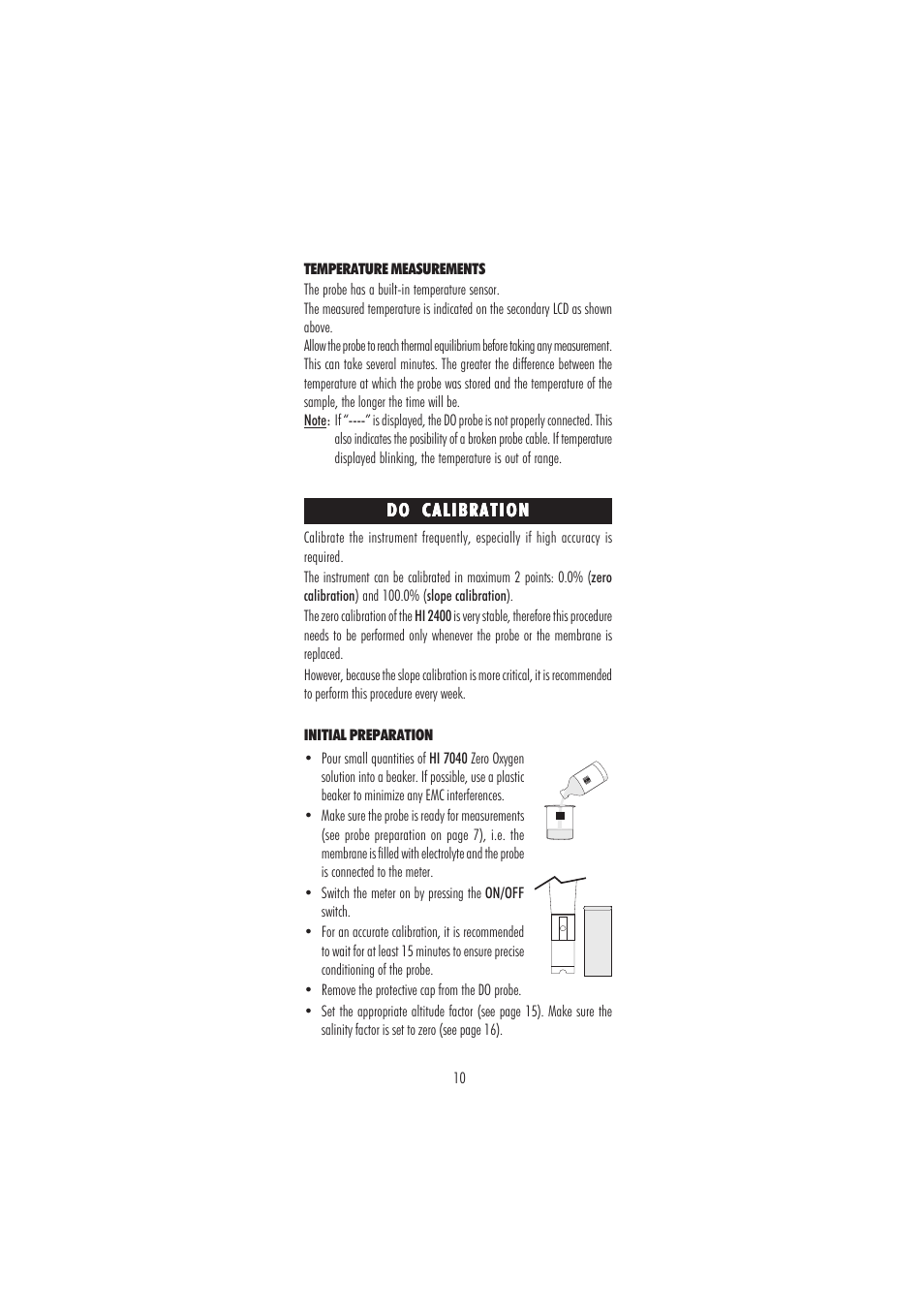 Hanna Instruments HI 2400 User Manual | Page 10 / 32