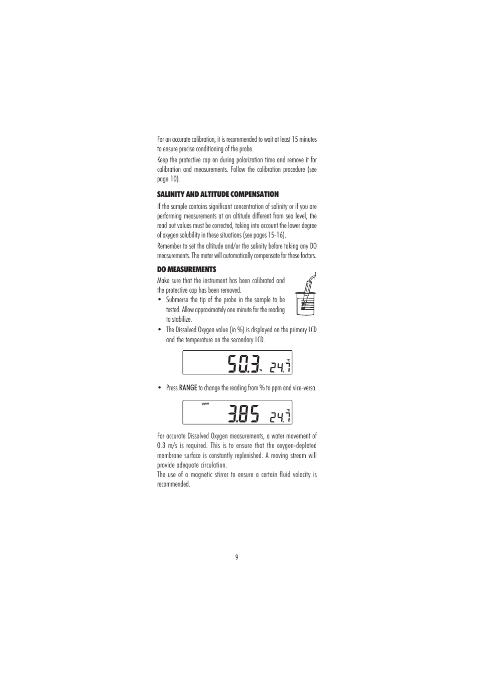Hanna Instruments HI 2400 User Manual | Page 9 / 32