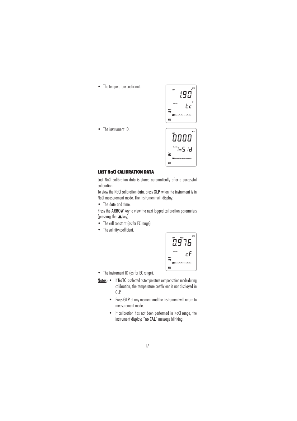 Hanna Instruments HI 98360 User Manual | Page 17 / 36