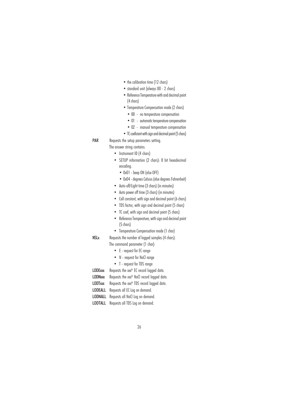 Hanna Instruments HI 98360 User Manual | Page 26 / 36
