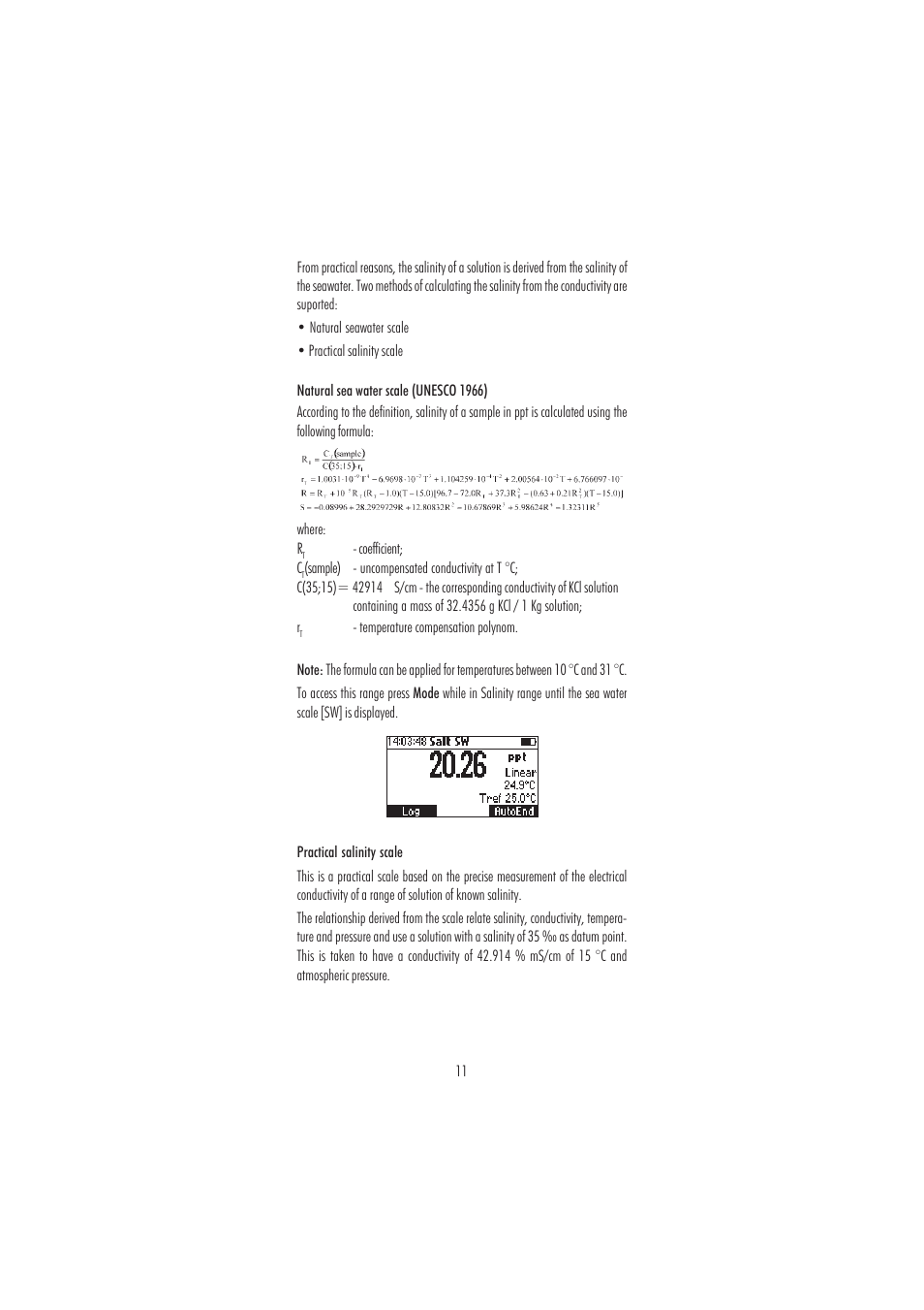 Hanna Instruments HI 98188 User Manual | Page 11 / 68