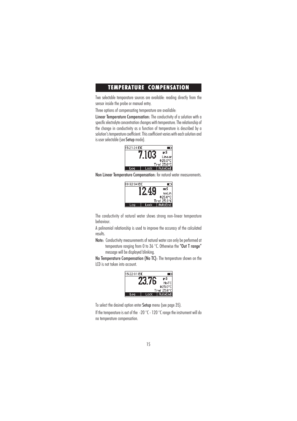 Hanna Instruments HI 98188 User Manual | Page 15 / 68