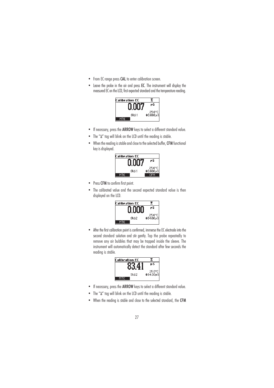 Hanna Instruments HI 98188 User Manual | Page 27 / 68