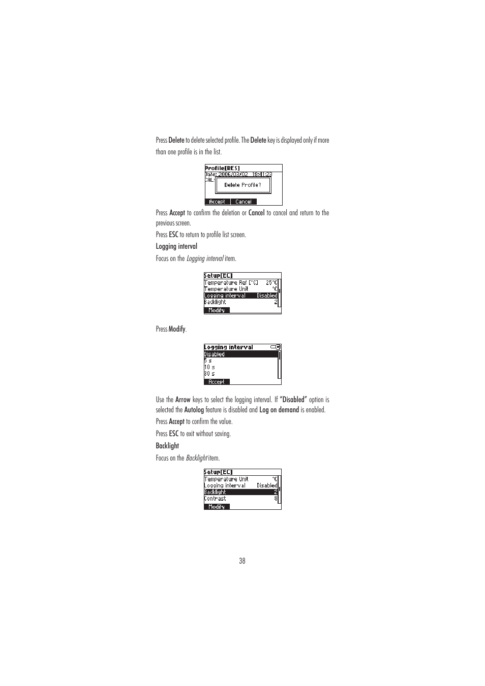 Hanna Instruments HI 98188 User Manual | Page 38 / 68