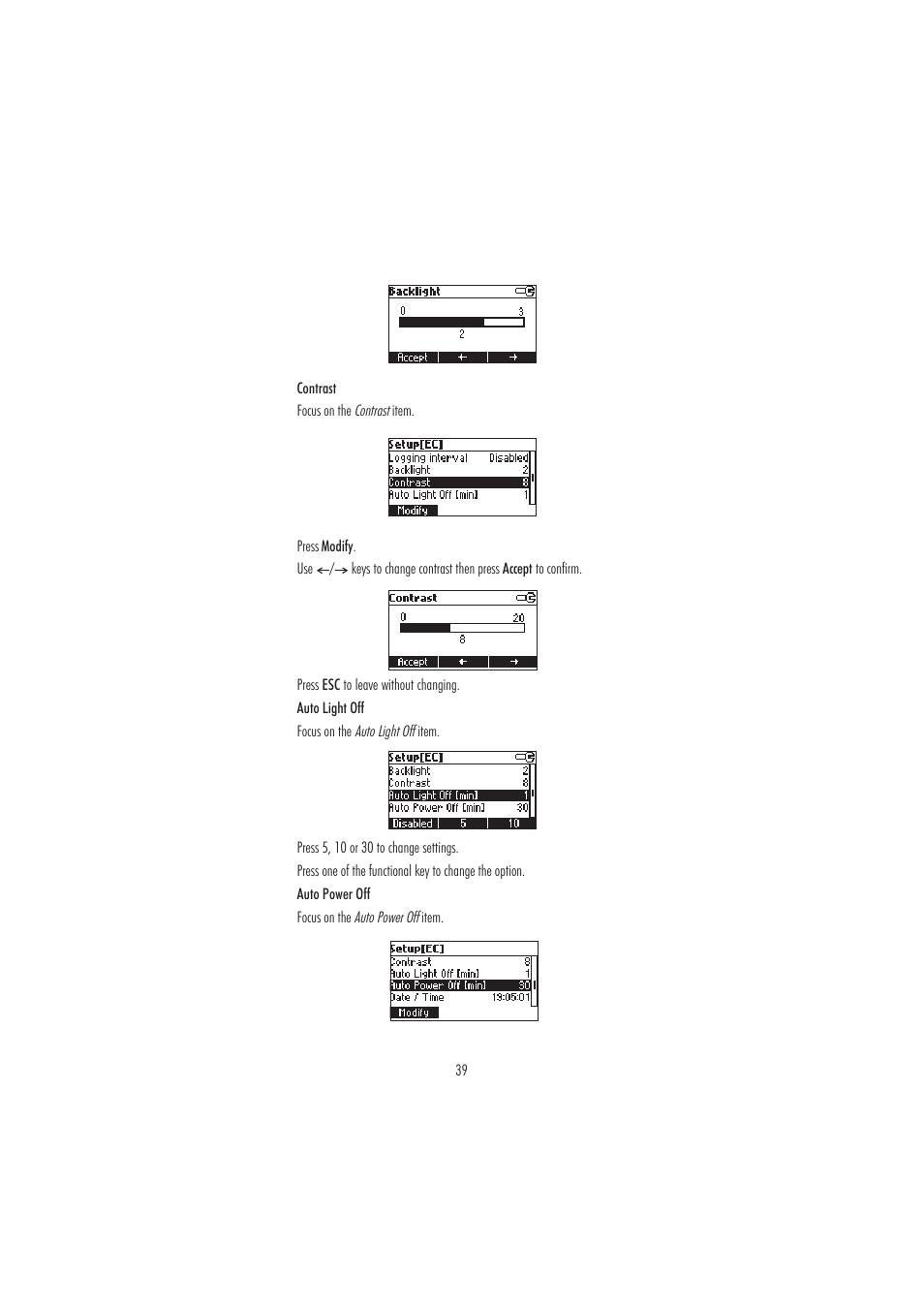 Hanna Instruments HI 98188 User Manual | Page 39 / 68