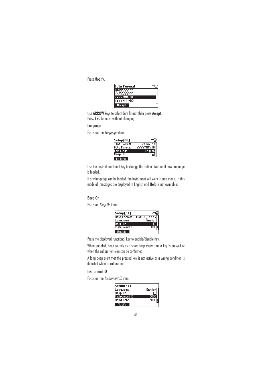 Hanna Instruments HI 98188 User Manual | Page 41 / 68