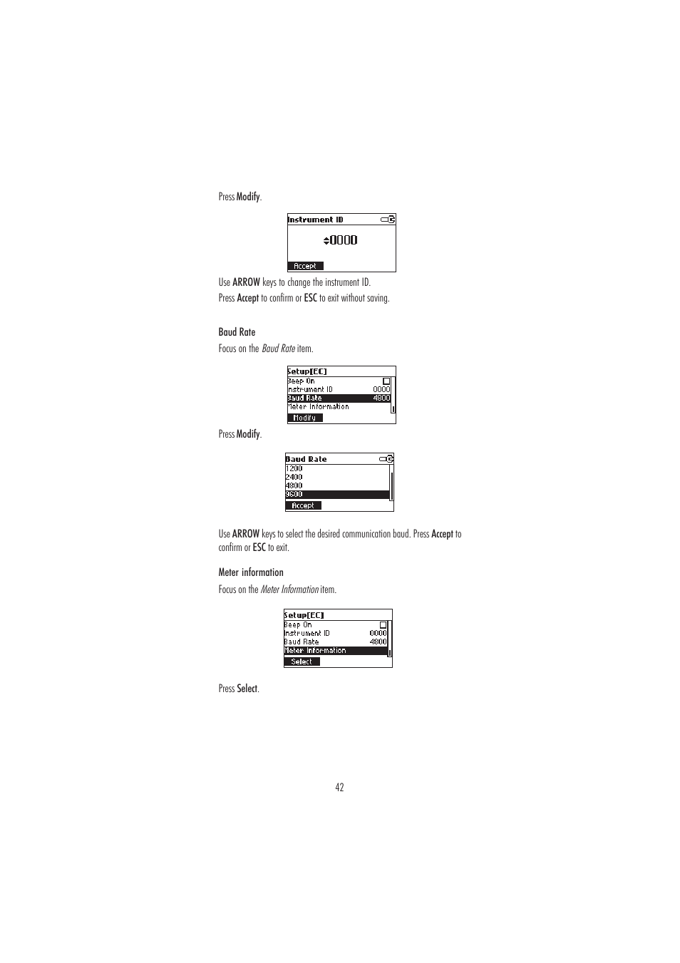 Hanna Instruments HI 98188 User Manual | Page 42 / 68