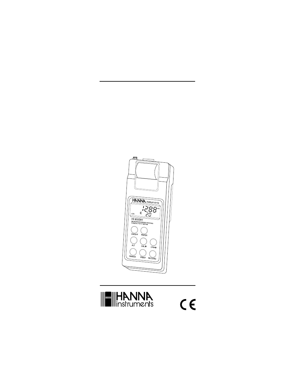 Hanna Instruments HI 933300 User Manual | 56 pages