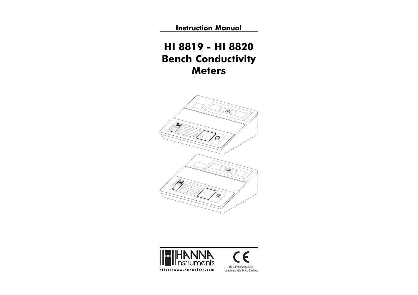 Hanna Instruments HI 8819 User Manual | 20 pages