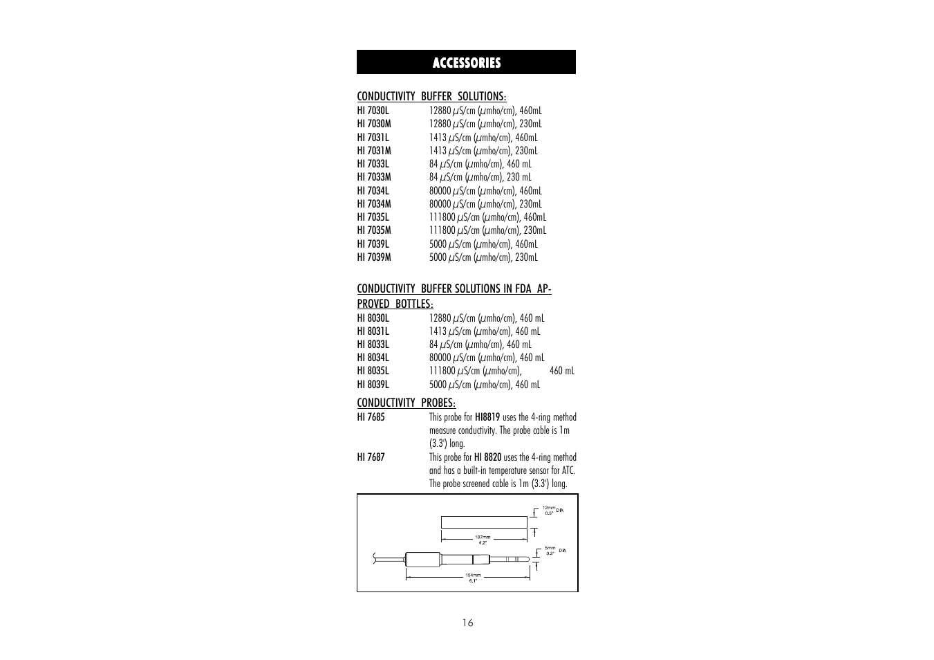 Hanna Instruments HI 8819 User Manual | Page 16 / 20