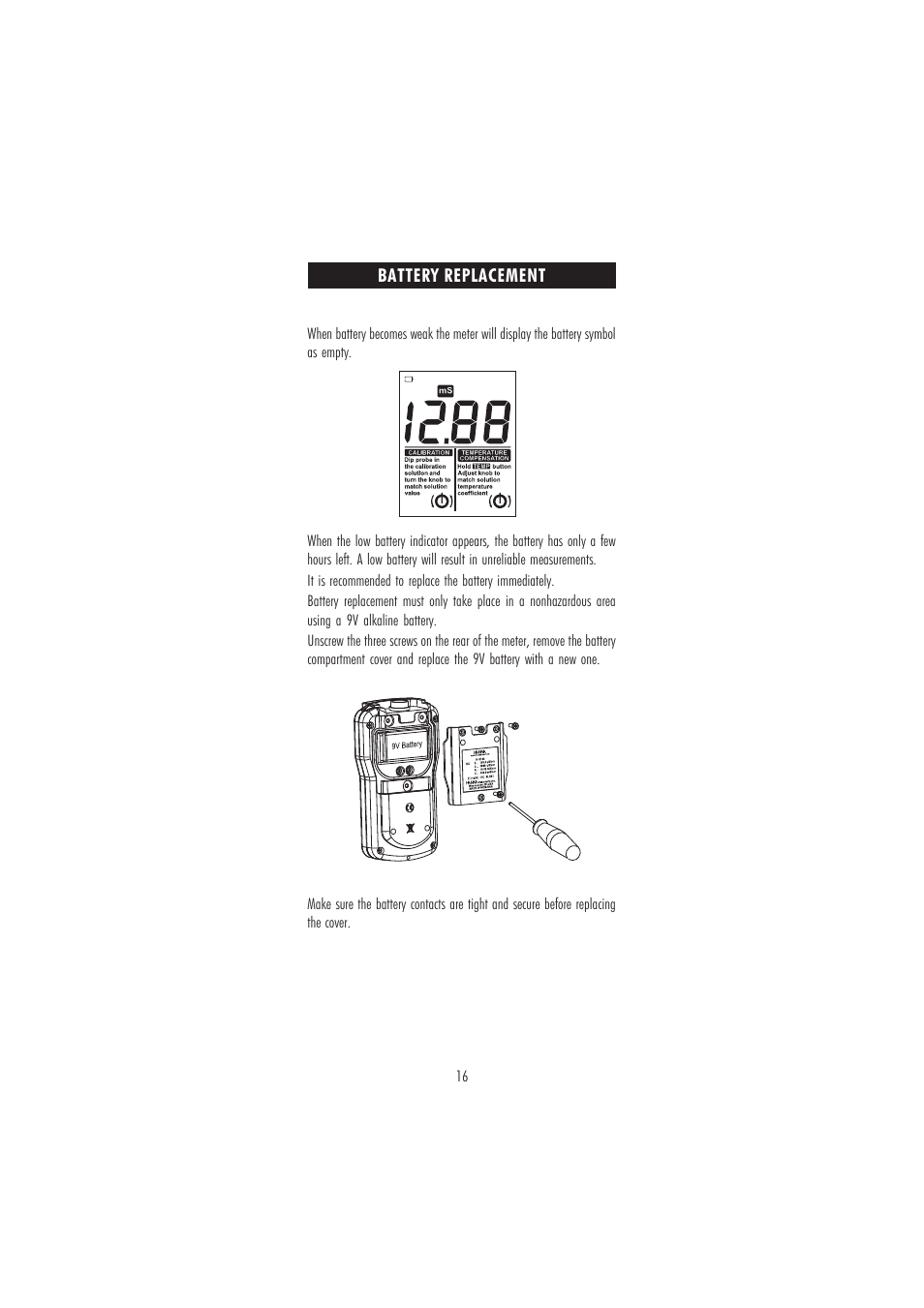 Hanna Instruments HI 8633 User Manual | Page 16 / 20