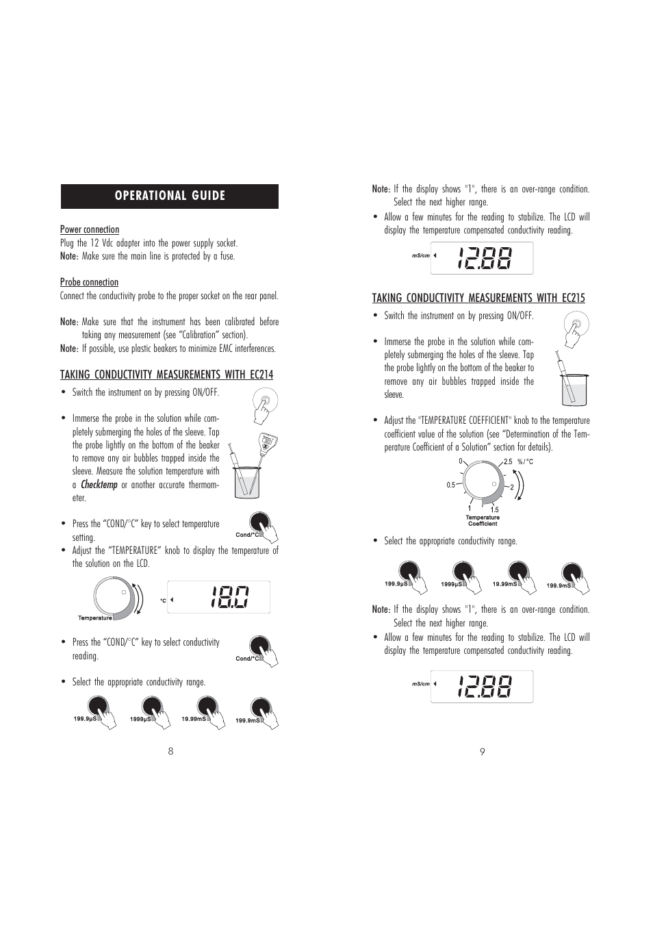 Hanna Instruments EC 214 User Manual | Page 5 / 11