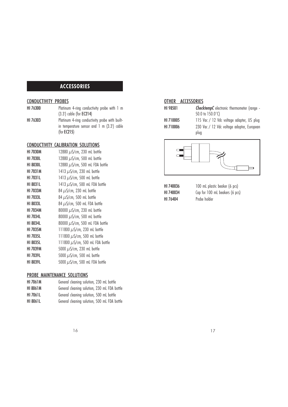 Hanna Instruments EC 214 User Manual | Page 9 / 11