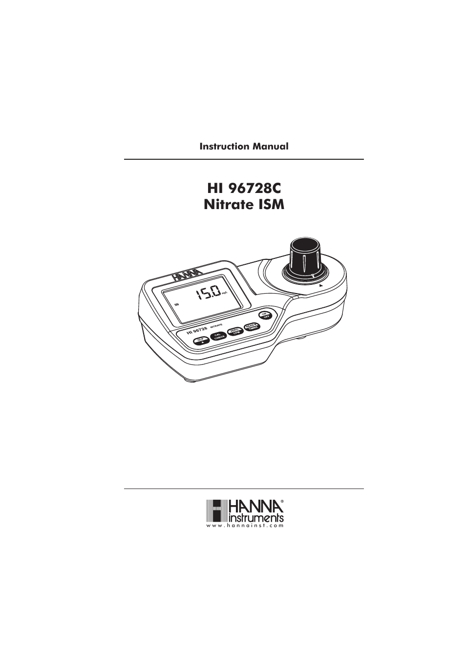 Hanna Instruments HI 96728 User Manual | 24 pages