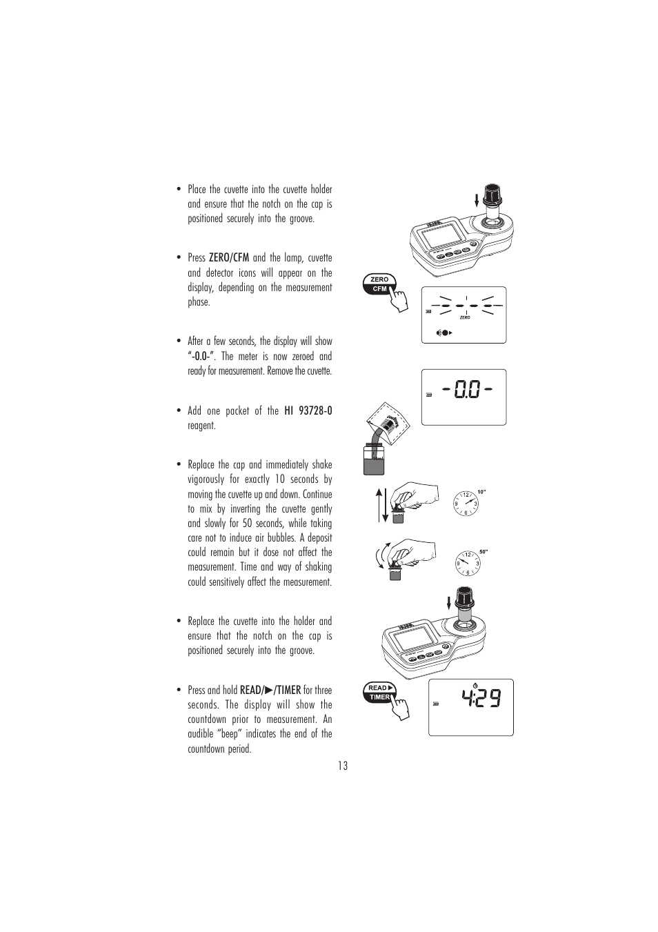 Hanna Instruments HI 96728 User Manual | Page 13 / 24