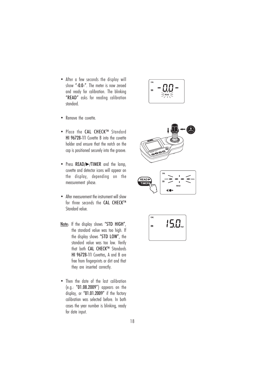 Hanna Instruments HI 96728 User Manual | Page 18 / 24