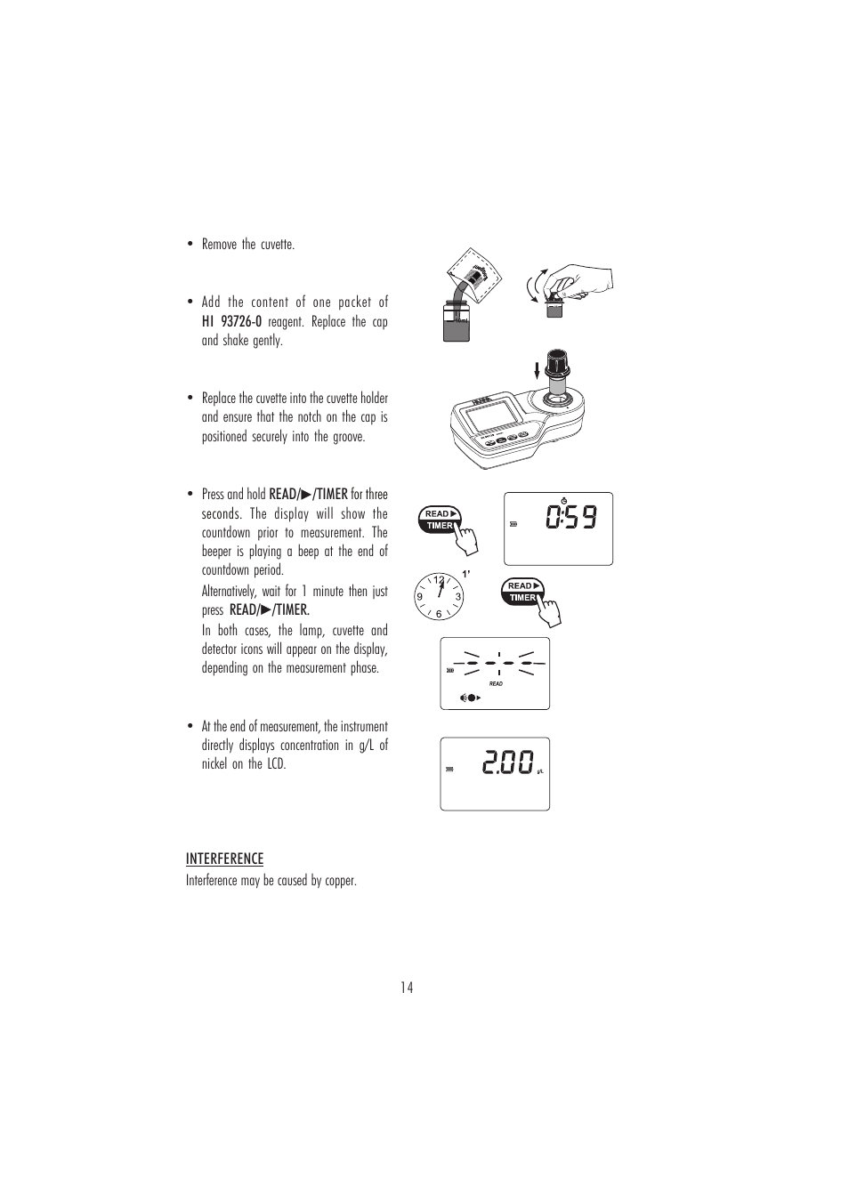 Hanna Instruments HI 96726 User Manual | Page 14 / 24