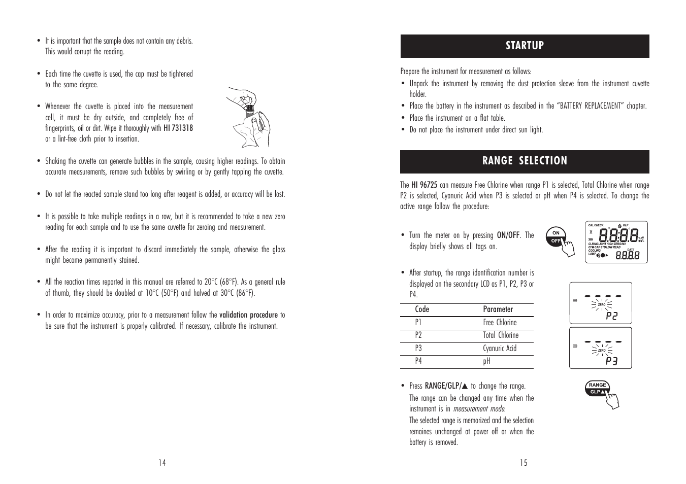 Hanna Instruments HI 96725 User Manual | Page 8 / 15