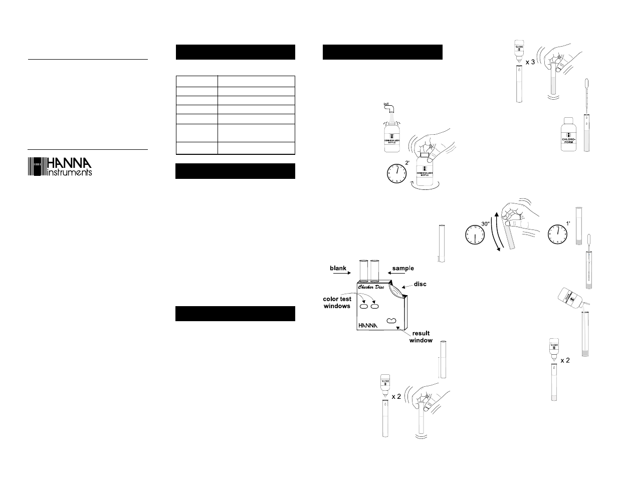 Hanna Instruments HI 3857 User Manual | 2 pages