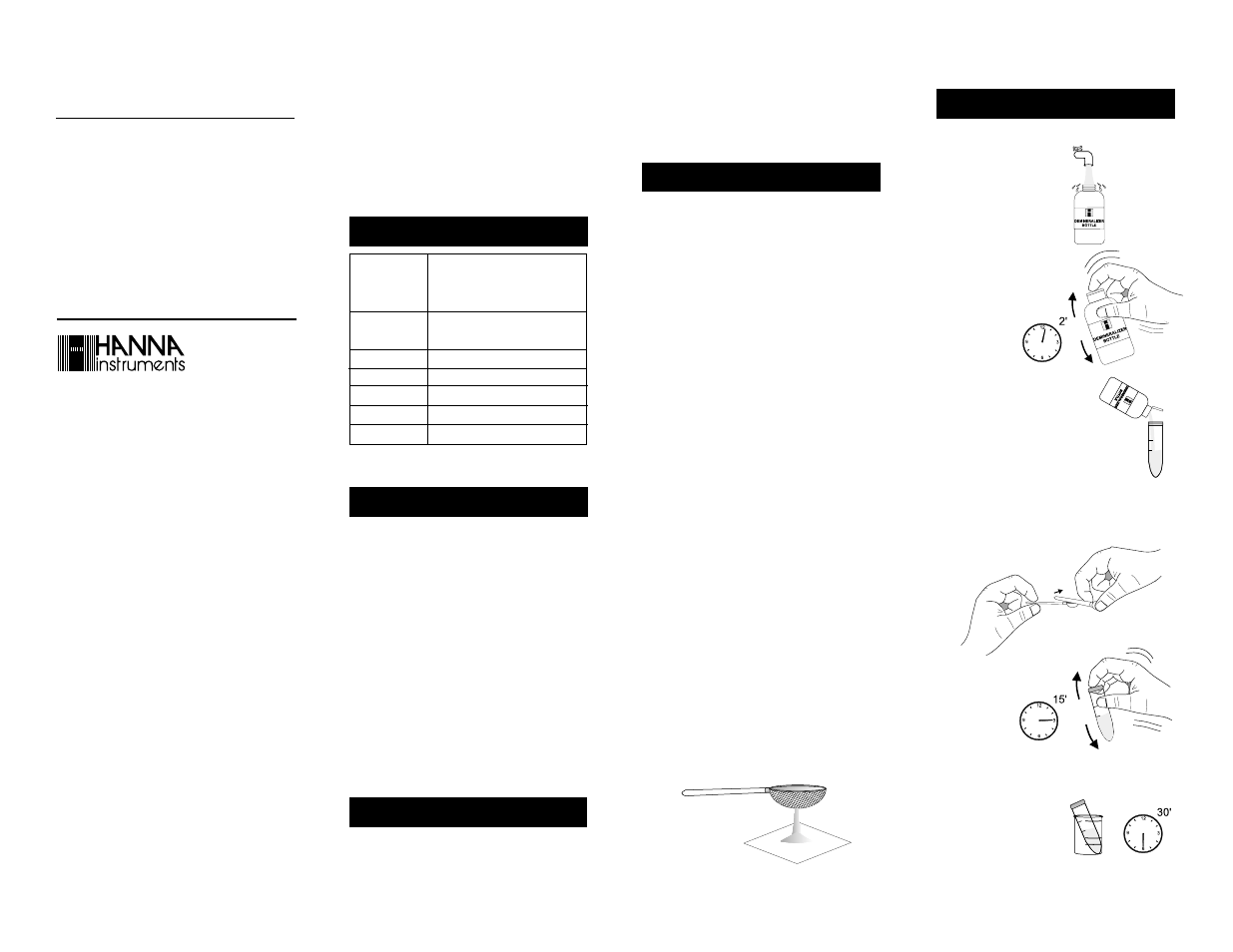 Hanna Instruments HI 38083 User Manual | 2 pages