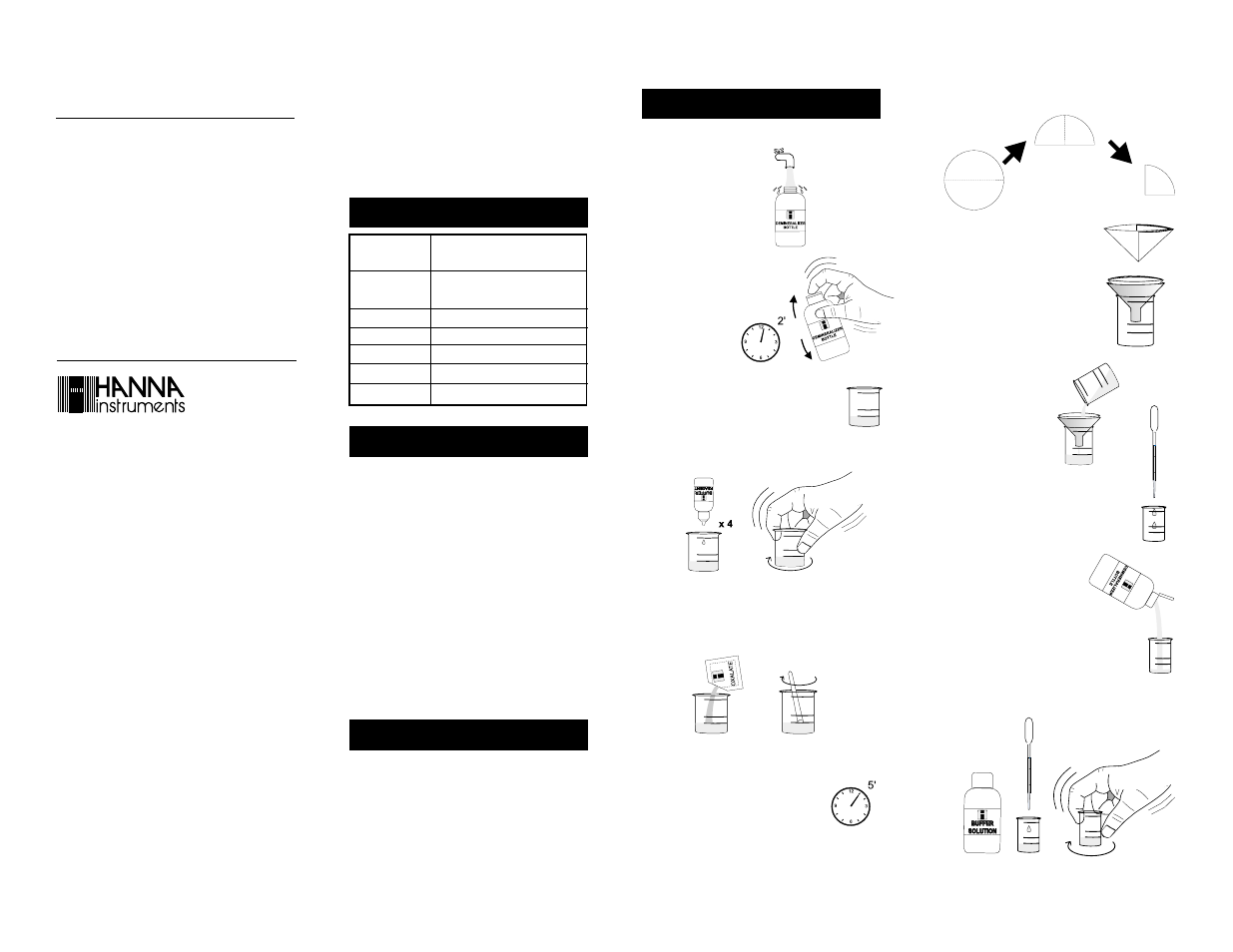 Hanna Instruments HI 38079 User Manual | 2 pages