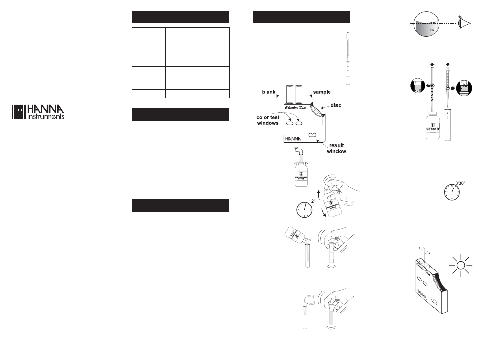 Hanna Instruments HI 38076 User Manual | 2 pages