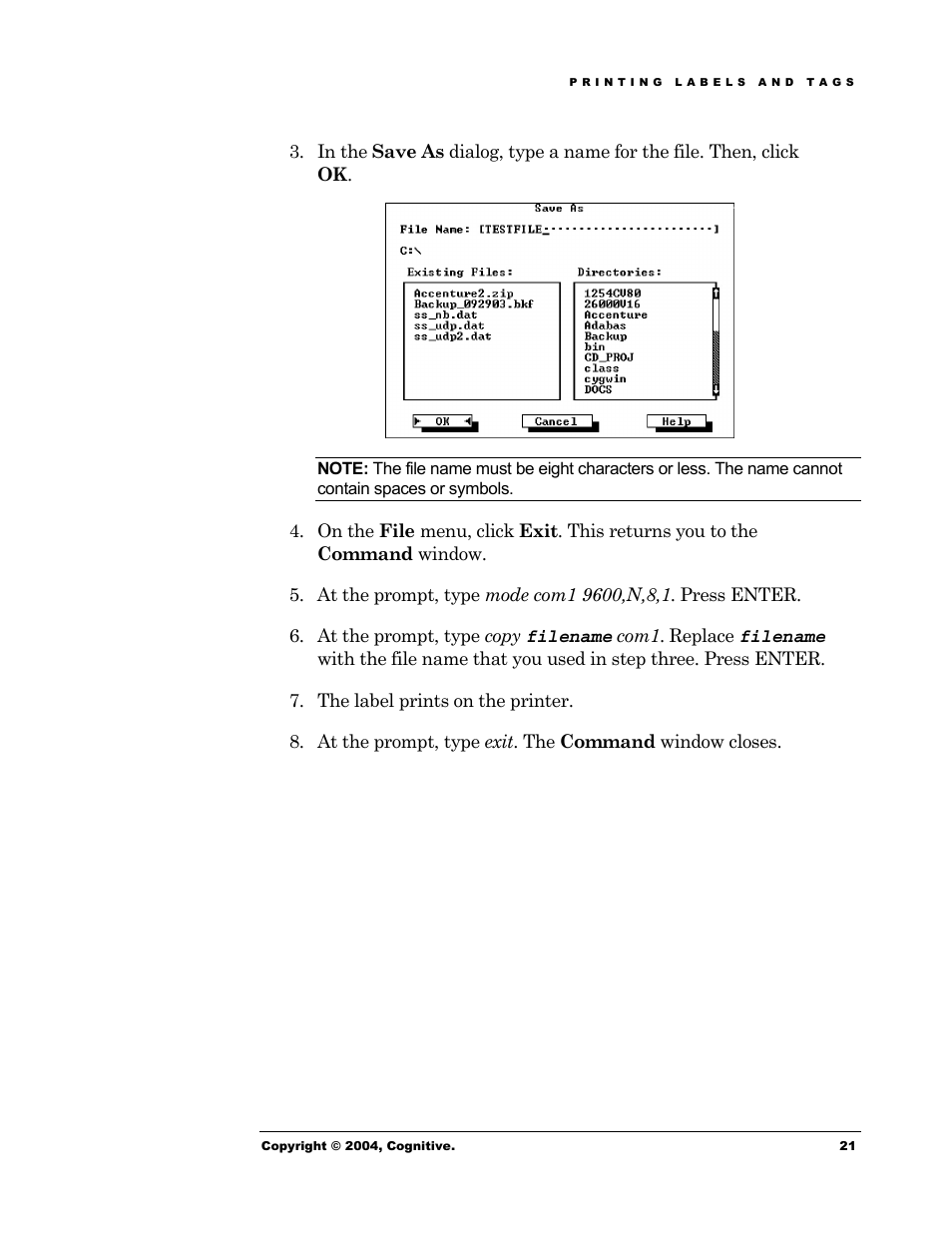 Cognitive Solutions Advantage RFID Thermal Printer User Manual | Page 26 / 80
