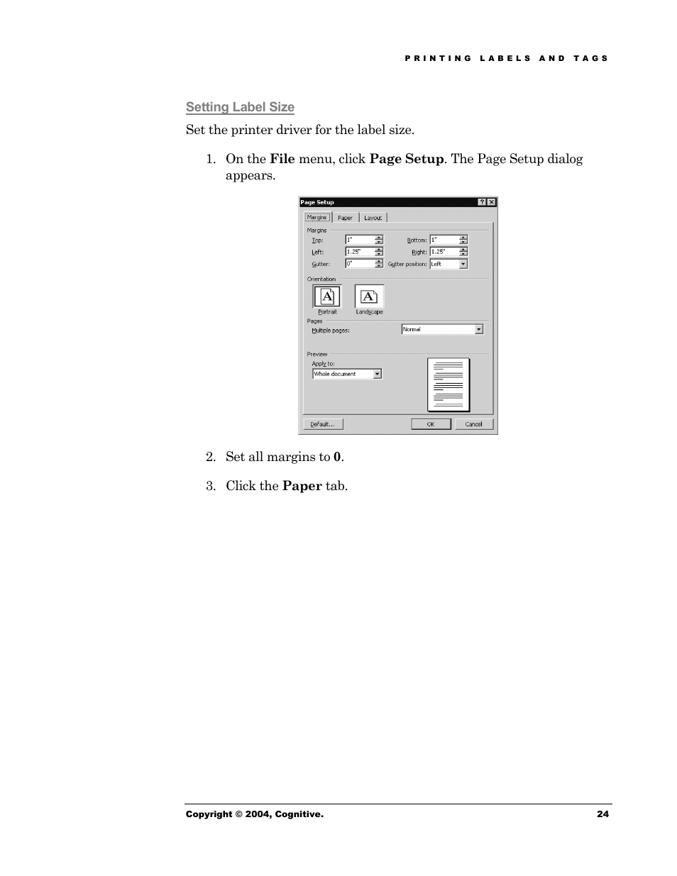 Cognitive Solutions Advantage RFID Thermal Printer User Manual | Page 29 / 80