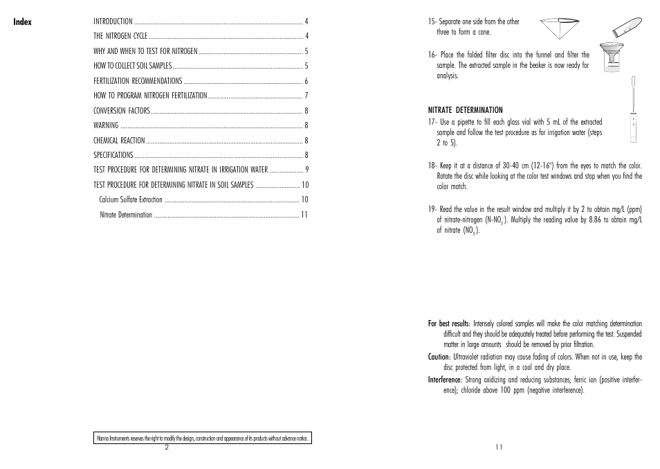 Hanna Instruments HI 38050 User Manual | Page 2 / 6