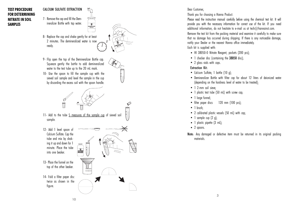 Hanna Instruments HI 38050 User Manual | Page 3 / 6