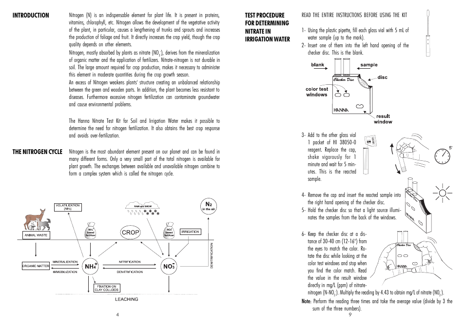 Hanna Instruments HI 38050 User Manual | Page 4 / 6