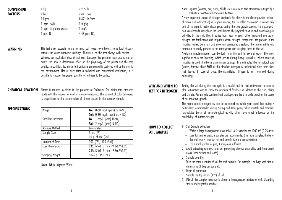 Hanna Instruments HI 38050 User Manual | Page 5 / 6