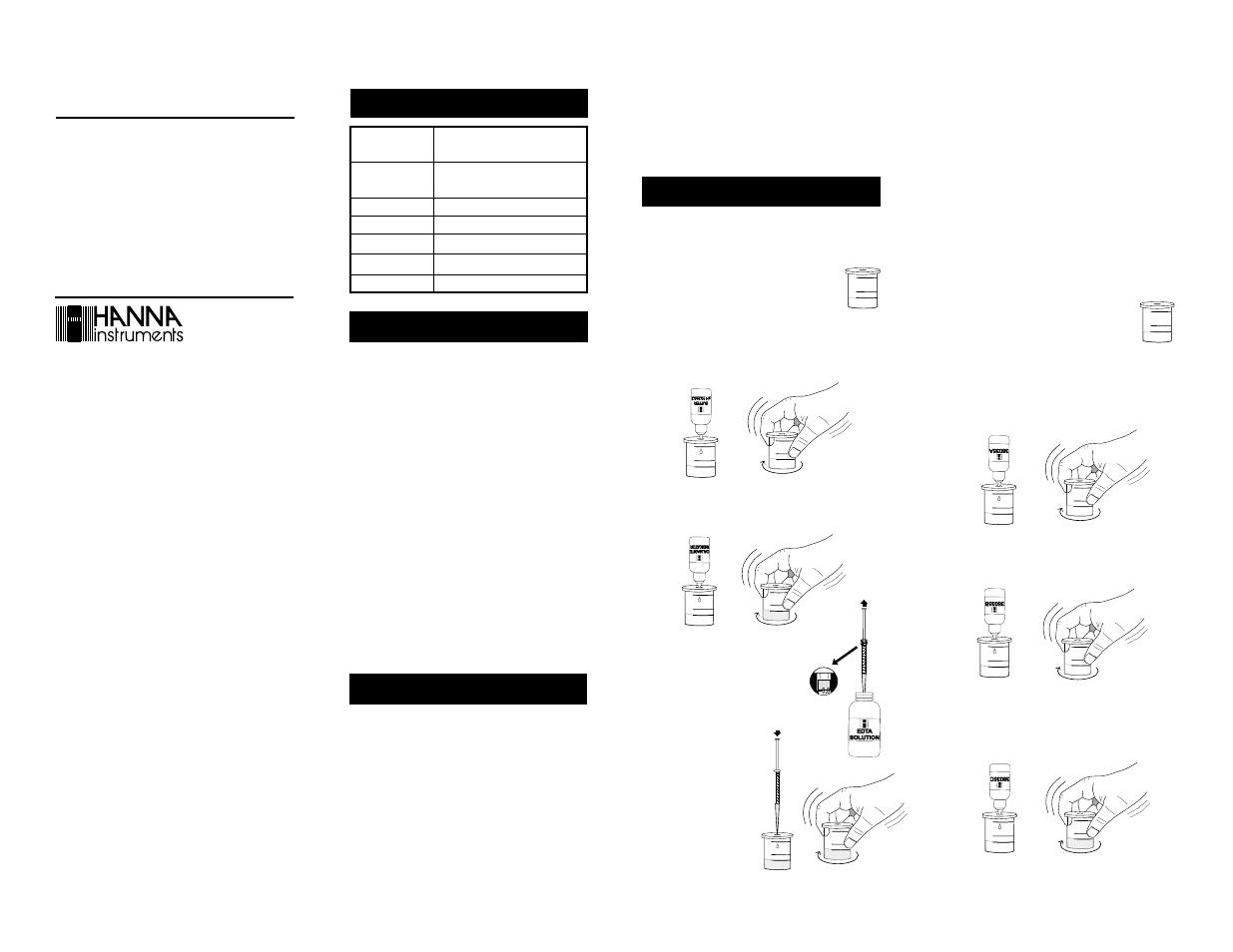 Hanna Instruments HI 38035 User Manual | 2 pages