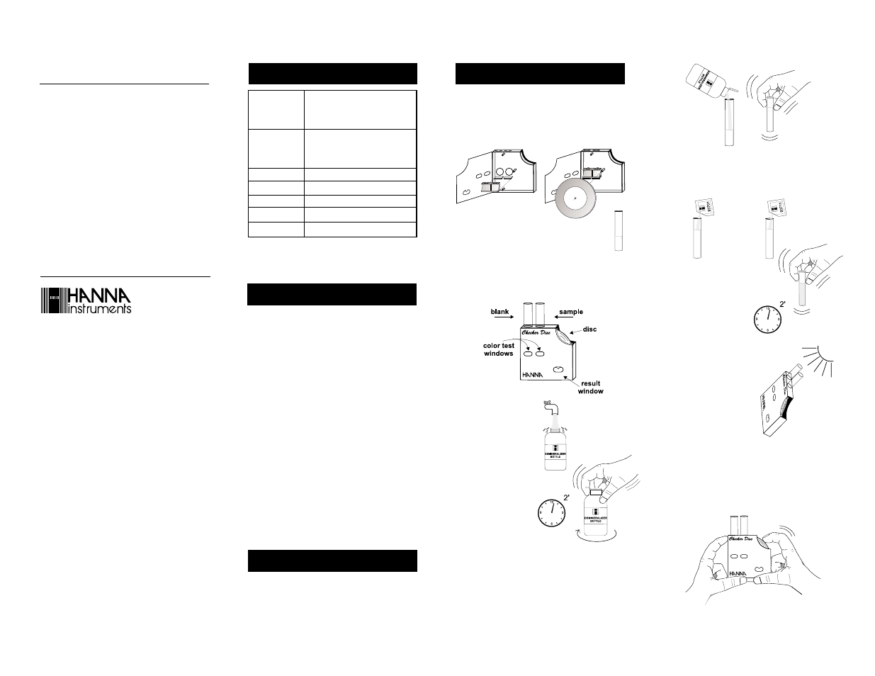 Hanna Instruments HI 38020 User Manual | 2 pages