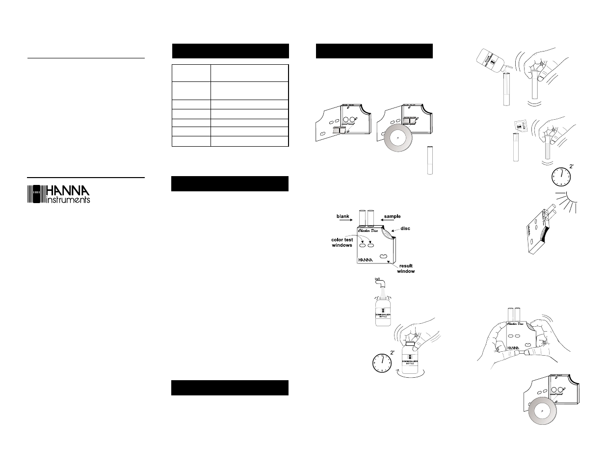 Hanna Instruments HI 38019 User Manual | 2 pages