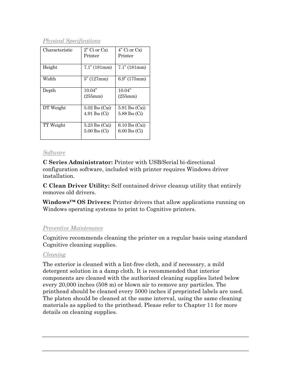 Cognitive Solutions C SERIES User Manual | Page 104 / 134