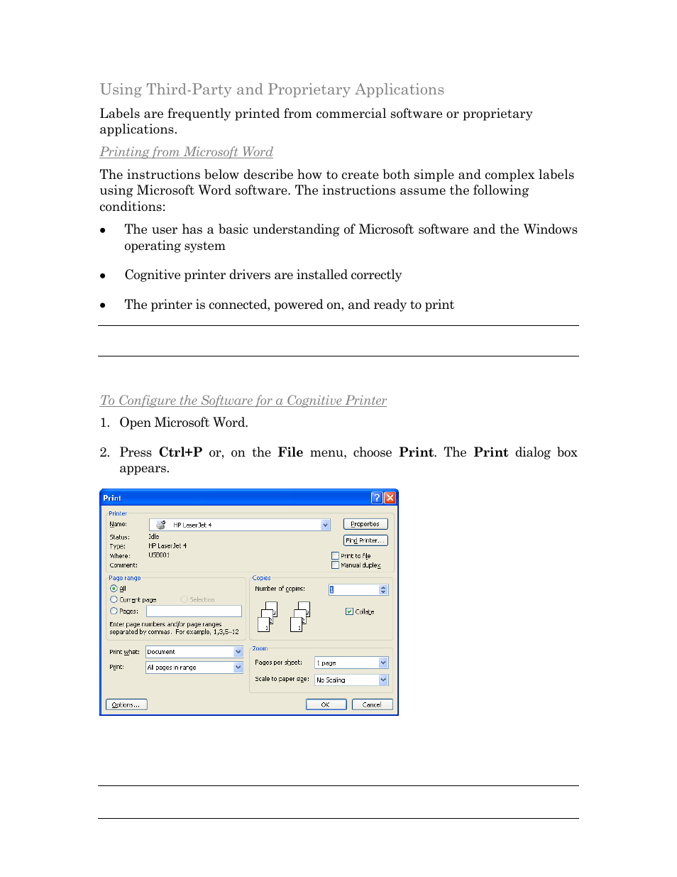 Using third-party and proprietary applications | Cognitive Solutions C SERIES User Manual | Page 86 / 134
