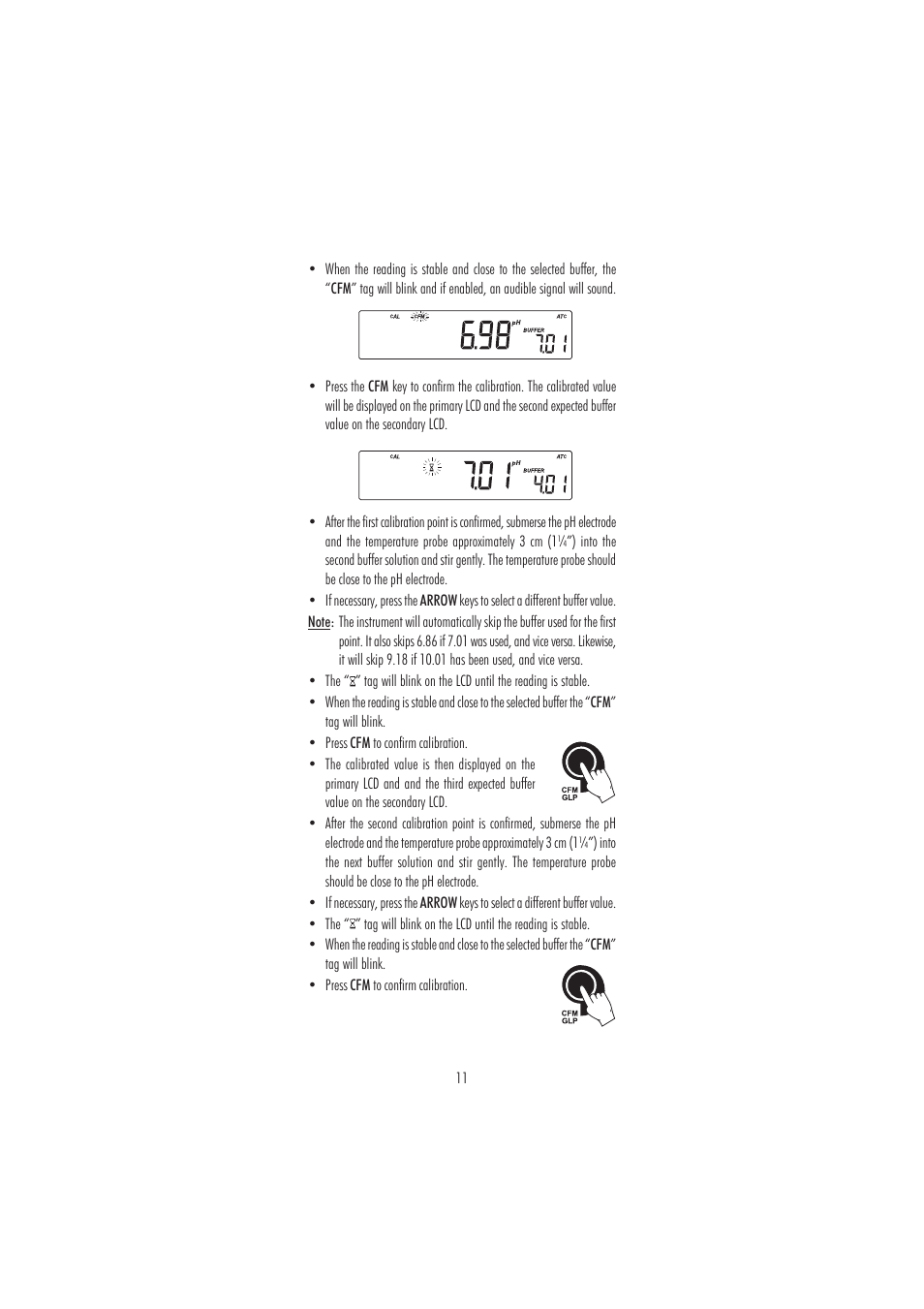 Hanna Instruments HI 2221 User Manual | Page 11 / 44